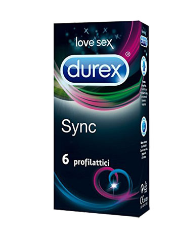 PROFILATTICO DUREX SYNC 6 PEZZI - Farmacia Sant Anna SAS del Dott. Mariani Federigo