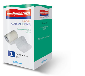 BENDA ADESIVA MEDIPRESTERIL 8X400 CM - Farmacia Sant Anna SAS del Dott. Mariani Federigo