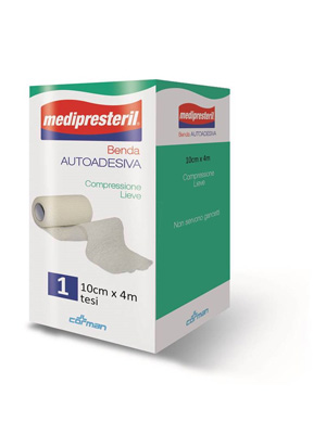 BENDA ADESIVA MEDIPRESTERIL 10X400CM - Farmacia Sant Anna SAS del Dott. Mariani Federigo