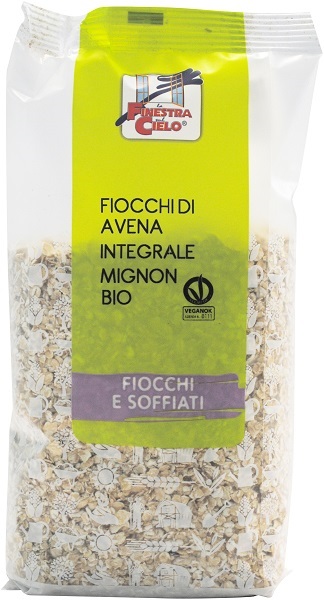 FIOCCHI DI AVENA INTEGRALE MIGNON BIO 500 G - Farmacia Sant Anna SAS del Dott. Mariani Federigo