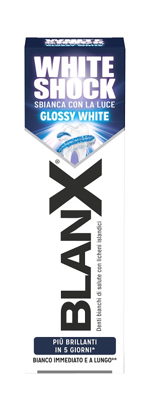 BLANX WHITE SHOCK SBIANCANTE DENTI 75 ML - Farmacia Sant Anna SAS del Dott. Mariani Federigo