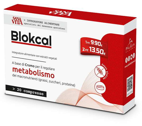 SANAVITA BLOKCAL 20 COMPRESSE - Farmacia Sant Anna SAS del Dott. Mariani Federigo