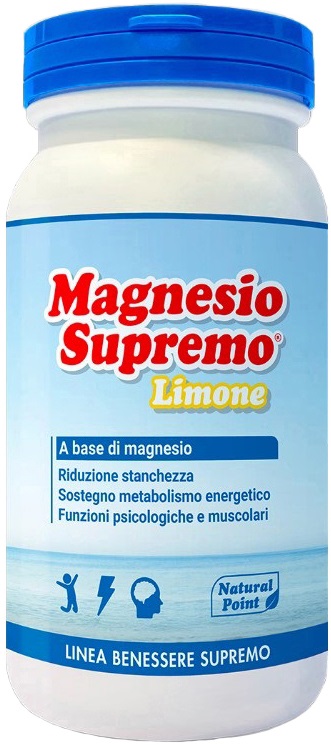 MAGNESIO SUPREMO LIMONE POLVERE 150 G - Farmacia Sant Anna SAS del Dott. Mariani Federigo