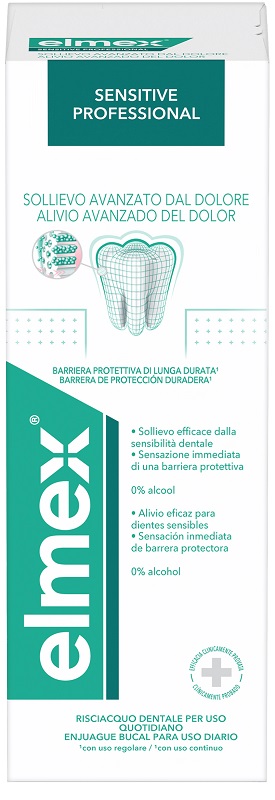 ELMEX SENTITIVE PROFESSIONAL COLLUTORIO 400 ML - Farmacia Sant Anna SAS del Dott. Mariani Federigo