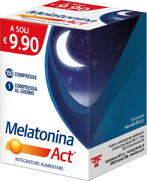 MELATONINA ACT 150 COMPRESSE - Farmacia Sant Anna SAS del Dott. Mariani Federigo
