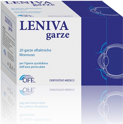 LENIVA GARZE OFTALMICHE 20 PEZZI - Farmacia Sant Anna SAS del Dott. Mariani Federigo