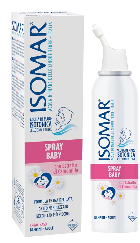 ISOMAR SPRAY BABY CON CAMOMILLA 100 ML - Farmacia Sant Anna SAS del Dott. Mariani Federigo