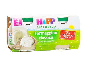 HIPP BIO OMOGENEIZZATO FORMAGGINO CLASSICO 2X80 G - Farmacia Sant Anna SAS del Dott. Mariani Federigo