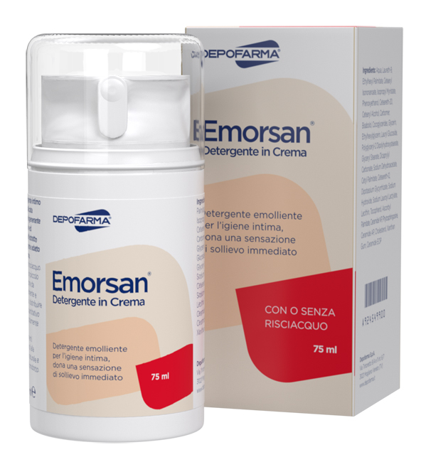 EMORSAN DETERGENTE IN CREMA 75 ML - Farmacia Sant Anna SAS del Dott. Mariani Federigo