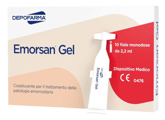 EMORSAN GEL 10 FIALE MONODOSE DA 2,2 ML - Farmacia Sant Anna SAS del Dott. Mariani Federigo