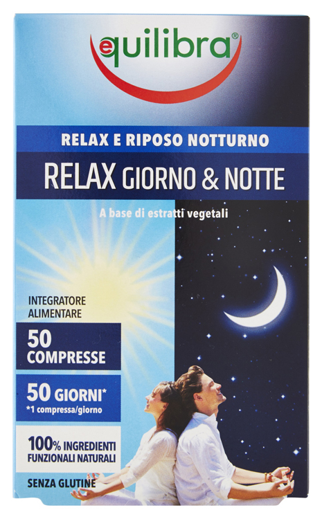 RELAX GIORNO & NOTTE 50 COMPRESSE - Farmacia Sant Anna SAS del Dott. Mariani Federigo