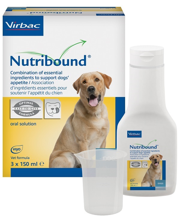 NUTRIBOUND SOLUZIONE ORALE APPETIBILE PER CANE 3 FLACONI DA 150 ML - Farmacia Sant Anna SAS del Dott. Mariani Federigo