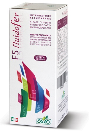 F5 FLUIDOFER LIQUIDO BOCCETTA 200 ML - Farmacia Sant Anna SAS del Dott. Mariani Federigo