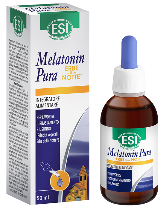ESI MELATONIN PURA GOCCE ERBE NOTTE 50 ML - Farmacia Sant Anna SAS del Dott. Mariani Federigo