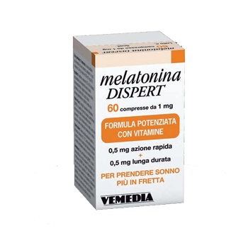 MELATONINA DISPERT 1MG DI MELATONINA 60 COMPRESSE - Farmacia Sant Anna SAS del Dott. Mariani Federigo