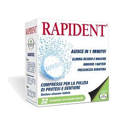 RAPIDENT COMPRESSE 32 PEZZI - Farmacia Sant Anna SAS del Dott. Mariani Federigo