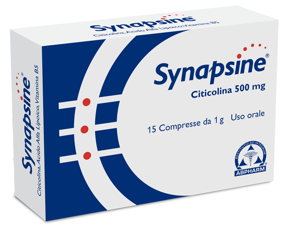 SYNAPSINE BLISTER 15 COMPRESSE ASTUCCIO 15 G - Farmacia Sant Anna SAS del Dott. Mariani Federigo