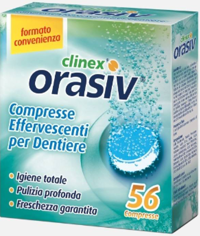 ORASIV CLINEX 56 COMPRESSE EFFERVESCENTI - Farmacia Sant Anna SAS del Dott. Mariani Federigo