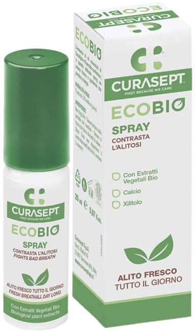 CURASEPT PHARMADENT ECOBIO SPRAY 20 ML - Farmacia Sant Anna SAS del Dott. Mariani Federigo