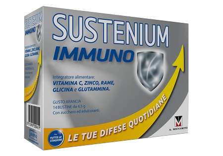SUSTENIUM IMMUNO ENERGY 14 BUSTINE DA 4,5 G - Farmacia Sant Anna SAS del Dott. Mariani Federigo