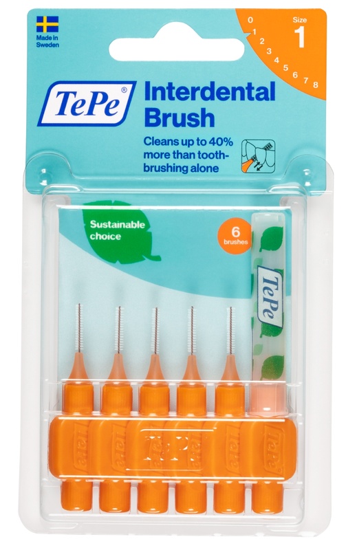TEPE SCOVOLINO ARANCIONE 0,45 MM 6 PEZZI - Farmacia Sant Anna SAS del Dott. Mariani Federigo