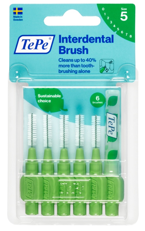 TEPE SCOVOLINO VERDE 0,8MM 6 PEZZI - Farmacia Sant Anna SAS del Dott. Mariani Federigo