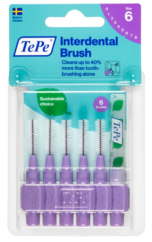TEPE SCOVOLINO VIOLA 1,1MM 6 PEZZI - Farmacia Sant Anna SAS del Dott. Mariani Federigo