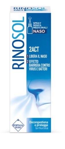 SPRAY NASALE RINOSOL 2ACT 15 ML - Farmacia Sant Anna SAS del Dott. Mariani Federigo