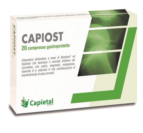 CAPIOST 20 COMPRESSE GASTROPROTETTE 28 G - Farmacia Sant Anna SAS del Dott. Mariani Federigo