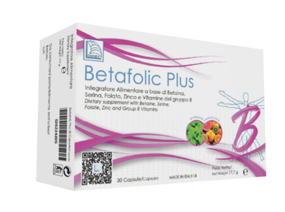 BETAFOLIC PLUS 30 CAPSULE ASTUCCIO 18,6 G - Farmacia Sant Anna SAS del Dott. Mariani Federigo