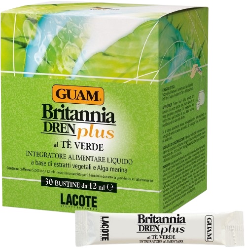 GUAM BRITANNIA DREN PLUS 30 BUSTINE DA 12 ML - Farmacia Sant Anna SAS del Dott. Mariani Federigo