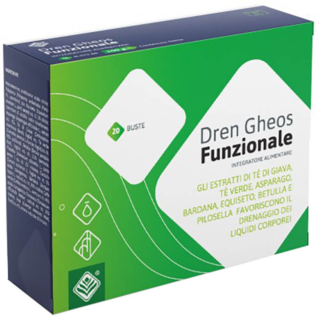 DREN GHEOS FUNZIONALE 20 BUSTINE - Farmacia Sant Anna SAS del Dott. Mariani Federigo
