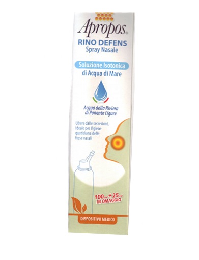 APROPOS RINO DEFENS SOLUZIONE ISOTONICA 125 ML - Farmacia Sant Anna SAS del Dott. Mariani Federigo