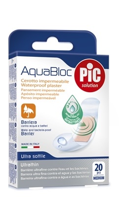CEROTTO PIC AQUABLOC 19X72MM ANTIBATTERICO 20 PEZZI - Farmacia Sant Anna SAS del Dott. Mariani Federigo