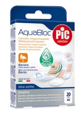 CEROTTO PIC AQUABLOC MIX ANTIBATTERICO 20 PEZZI - Farmacia Sant Anna SAS del Dott. Mariani Federigo