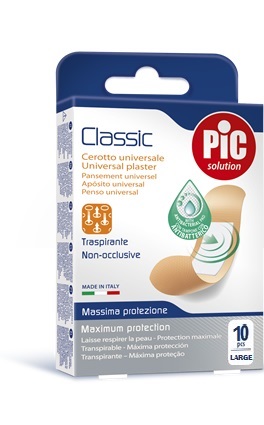 CEROTTO PIC CLASSIC 25X72 MM 10 ANTIBATTERICO 10 PEZZI - Farmacia Sant Anna SAS del Dott. Mariani Federigo