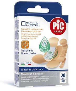 CEROTTO PIC CLASSIC MIX ANTIBATTERICO 20 PEZZI - Farmacia Sant Anna SAS del Dott. Mariani Federigo