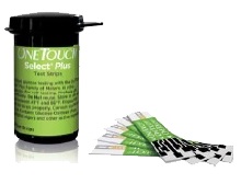 STRISCE MISURAZIONE GLICEMIA ONETOUCH SELECT PLUS 25 STRISCE - Farmacia Sant Anna SAS del Dott. Mariani Federigo