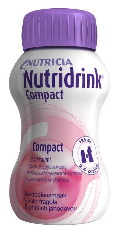 NUTRIDRINK COMPACT FRAGOLA 4X125 ML - Farmacia Sant Anna SAS del Dott. Mariani Federigo