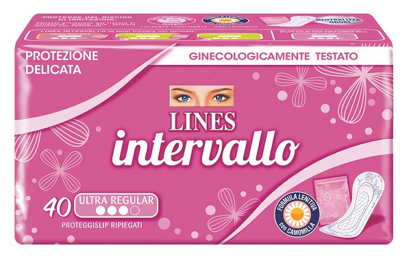 PROTEGGISLIP LINES INTERVALLO RIPIEGATO 40 PEZZI - Farmacia Sant Anna SAS del Dott. Mariani Federigo