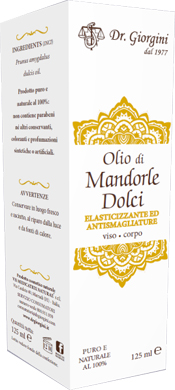 OLIO DI MANDORLE DOLCI 125 ML - Farmacia Sant Anna SAS del Dott. Mariani Federigo