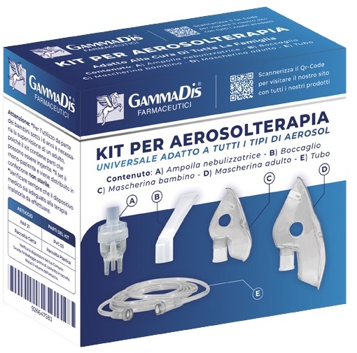 KIT AEROSOL COMPLETO GAMMADIS - Farmacia Sant Anna SAS del Dott. Mariani Federigo