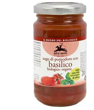 SUGO DI POMODORO CON BASILICO BIO 200 G - Farmacia Sant Anna SAS del Dott. Mariani Federigo