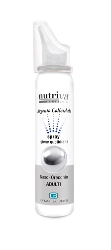 NUTRIVA ARGENTO COLLOIDALE NASO/ORECCHIE 100 ML - Farmacia Sant Anna SAS del Dott. Mariani Federigo