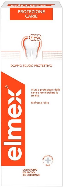 ELMEX PROTEZIONE CARIE COLLUTORIO FLUORURO AMMINICO 400 ML - Farmacia Sant Anna SAS del Dott. Mariani Federigo