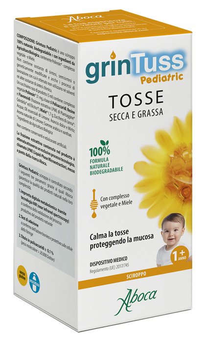 GRINTUSS PEDIATRIC SCIROPPO 180 G - Farmacia Sant Anna SAS del Dott. Mariani Federigo