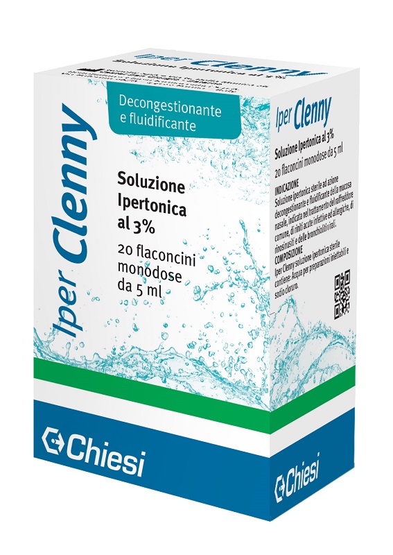 IPER CLENNY SOLUZIONE IPERTONICA MONODOSE 20 FLACONI 2 ML - Farmacia Sant Anna SAS del Dott. Mariani Federigo