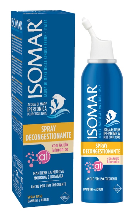 ISOMAR SPRAY DECONGESTIONANTE ACIDO IALURONICO 100 ML - Farmacia Sant Anna SAS del Dott. Mariani Federigo