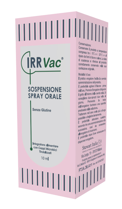 IRRVAC SOSPENSIONE ORALE 10 ML - Farmacia Sant Anna SAS del Dott. Mariani Federigo