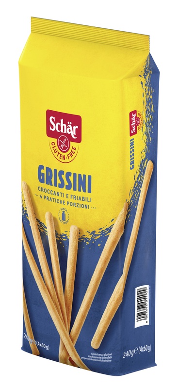 SCHAR GRISSINI 4 PORZIONI DA 60 G - Farmacia Sant Anna SAS del Dott. Mariani Federigo